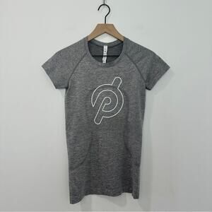 Lululemon x Peloton Swiftly Tech Short Sleeve Crew Gray Heathered size 6